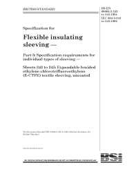 BS EN 60684-3-343 to 345:1994