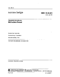 NBN B 46-201:1991