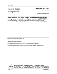 NBN EN ISO 7263:2011