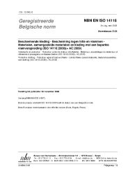 NBN EN ISO 14116:2008