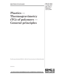 BS EN ISO 11358:1997