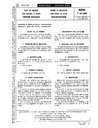 NBN T 61-205:1974