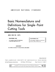 ASME B94.50-1975 (R2003)