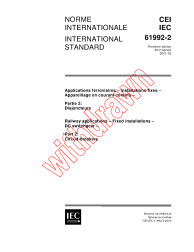IEC 61992-2:2001