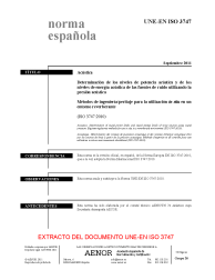 UNE-EN ISO 3747:2011