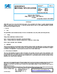 SAE AMS 4160K:2025-05-03