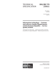 ISO/IEC TS 25011:2017