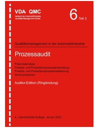 VDA Band 6 Teil 3 Auditor Edition:2023-01