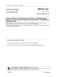 NBN EN 14901:2006