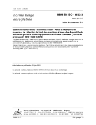 NBN EN ISO 11553-3:2013