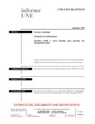 UNE-CEN/TR 15753:2009 IN