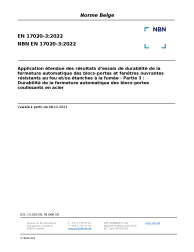 NBN EN 17020-3:2022