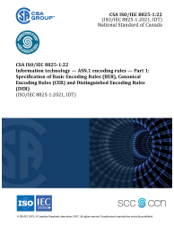 CSA ISO/IEC 8825-1:22