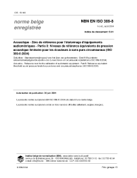 NBN EN ISO 389-8:2004