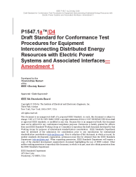 IEEE P1547.1a