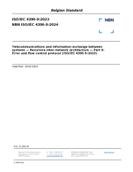 NBN ISO/IEC 4396-9:2024