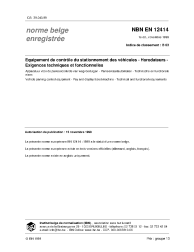 NBN EN 12414:1999