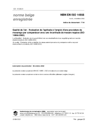 NBN EN ISO 14956:2002