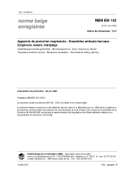 NBN EN 142:2002