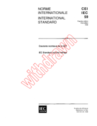 IEC 60059:1938