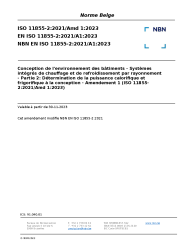 NBN EN ISO 11855-2:2021/A1:2023