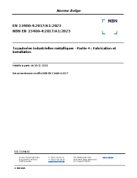 NBN EN 13480-4:2017/A1:2023
