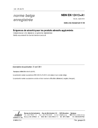 NBN EN 12413+A1:2011