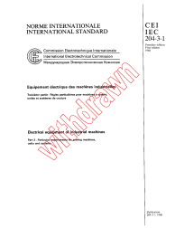IEC 60204-3-1:1988