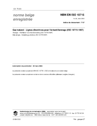 NBN EN ISO 10715:2000