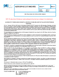 SAE AS 4601-6:2003-01-01