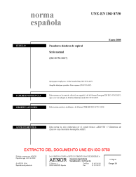 UNE-EN ISO 8750:2008