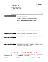 UNE 15300-5:2002 (R2021)
