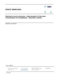 CEN/TS 18040:2024
