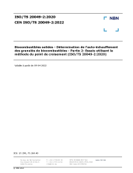 CEN ISO/TS 20049-2:2022