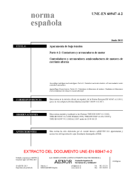 UNE-EN 60947-4-2:2013