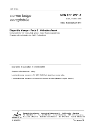 NBN EN 12221-2:2008
