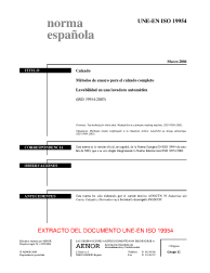 UNE-EN ISO 19954:2004 (R2008)