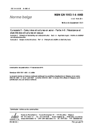 NBN EN 1993-1-6 ANB:2011
