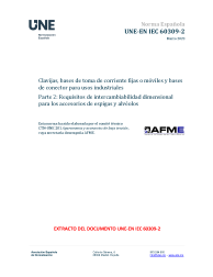 UNE-EN IEC 60309-2:2023