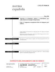 UNE-EN 50363-8:2006 (R2019)