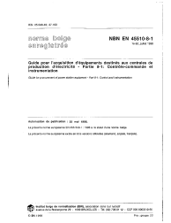 NBN EN 45510-8-1:1998