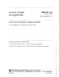 NBN EN 1142:1995