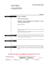 UNE-EN ISO 13127:2013