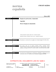 UNE-EN 16228-4:2015 (R2021)