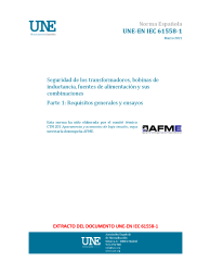 UNE-EN IEC 61558-1:2021