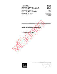 IEC 61160:1992