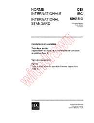 IEC 60418-3:1976