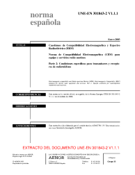 UNE-EN 301843-2 V1.1.1:2003