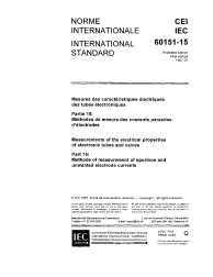 IEC 60151-15:1967