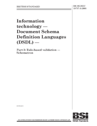 BS ISO/IEC 19757-3:2006